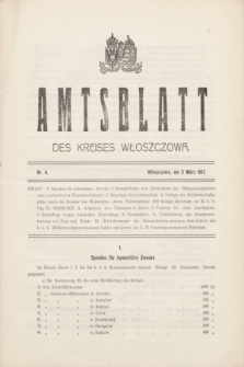 Amtsblatt des Kreises Włoszczowa.1917, Nr. 4 (2 März)