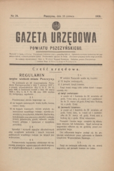 Gazeta Urzędowa Powiatu Pszczyńskiego.1938, nr 24 (18 czerwca)