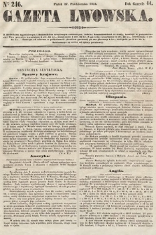 Gazeta Lwowska. 1854, nr 246