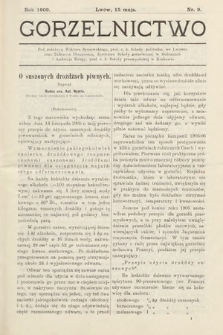Gorzelnictwo. 1909, nr 9 |PDF|