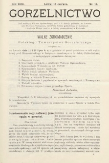 Gorzelnictwo. 1909, nr 11 |PDF|