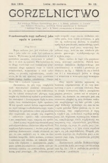 Gorzelnictwo. 1909, nr 12 |PDF|