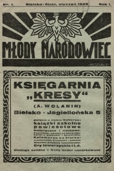 Młody Narodowiec. 1929, nr 1 |PDF|