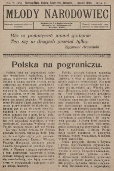 Młody Narodowiec. 1930, nr 3 |PDF|