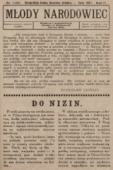 Młody Narodowiec. 1930, nr 7 |PDF|