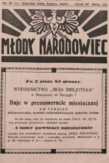 Młody Narodowiec. 1931, nr 9 |PDF|