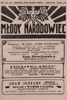 Młody Narodowiec. 1931, nr 12 |PDF|