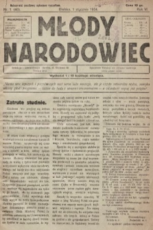 Młody Narodowiec. 1934, nr 1 |PDF|