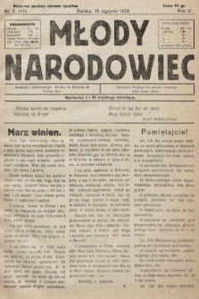 Młody Narodowiec. 1934, nr 2 |PDF|