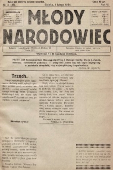 Młody Narodowiec. 1934, nr 3 |PDF|