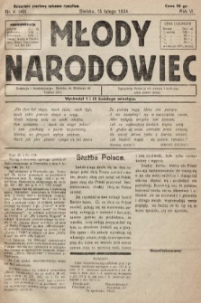 Młody Narodowiec. 1934, nr 4 |PDF|