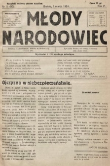 Młody Narodowiec. 1934, nr 5 |PDF|