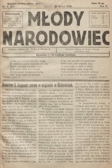 Młody Narodowiec. 1934, nr 6 |PDF|