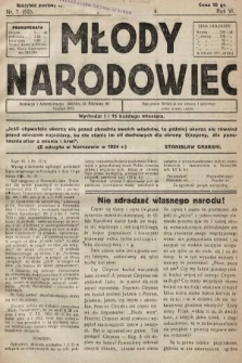 Młody Narodowiec. 1934, nr 7 |PDF|