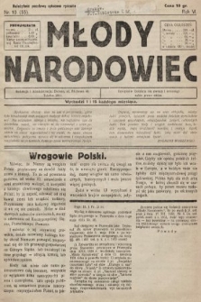 Młody Narodowiec. 1934, nr 10 |PDF|