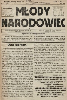 Młody Narodowiec. 1934, nr 18 |PDF|