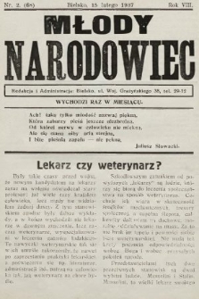 Młody Narodowiec. 1937, nr 2 |PDF|