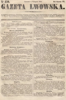 Gazeta Lwowska. 1854, nr 250