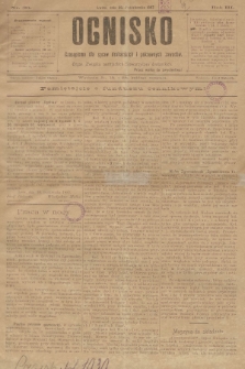 Ognisko : czasopismo dla spraw drukarskich i pokrewnych zawodów. R. 3. 1897, nr 30 |PDF|