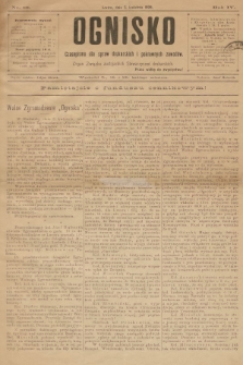 Ognisko : czasopismo dla spraw drukarskich i pokrewnych zawodów. R. 4. 1898, nr 10 |PDF|