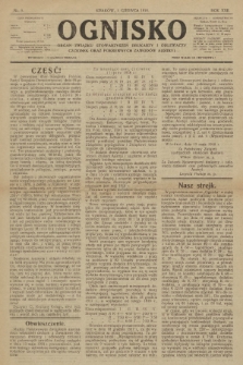 Ognisko : czasopismo dla spraw drukarskich i pokrewnych zawodów. R. 22. 1918, nr 9 |PDF|