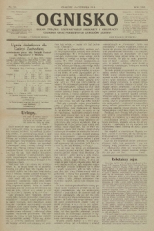 Ognisko : czasopismo dla spraw drukarskich i pokrewnych zawodów. R. 22. 1918, nr 10 |PDF|