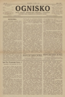 Ognisko : czasopismo dla spraw drukarskich i pokrewnych zawodów. R. 22. 1918, nr 12 |PDF|