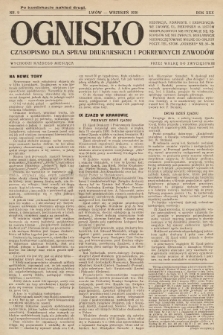Ognisko : czasopismo dla spraw drukarskich i pokrewnych zawodów. R. 30. 1930, nr 9 |PDF|
