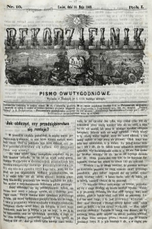 Rękodzielnik : pismo dwutygodniowe. 1869, nr 10 |PDF|