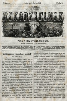 Rękodzielnik : pismo dwutygodniowe. 1869, nr 11 |PDF|