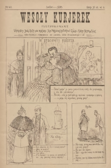Wesoły Kurjerek : illustrowany. 1895, nr 40 |PDF|