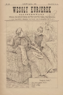 Wesoły Kurjerek : illustrowany. 1895, nr 43 |PDF|