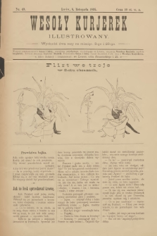 Wesoły Kurjerek : illustrowany. 1895, nr 49 |PDF|