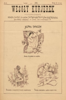 Wesoły Kurjerek : illustrowany. 1896, nr 6 |PDF|