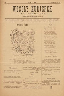 Wesoły Kurjerek : illustrowany. 1896, nr 8 |PDF|