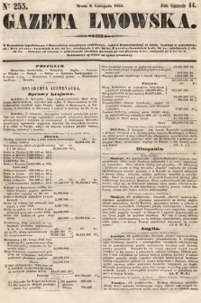 Gazeta Lwowska. 1854, nr 255