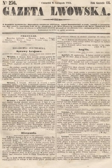 Gazeta Lwowska. 1854, nr 256