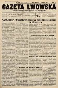 Gazeta Lwowska. 1937, nr 254