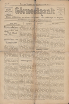 Górnoślązak : pismo codzienne, poświęcone sprawom ludu polskiego na Śląsku. R.2, nr 94 (26 kwietnia 1903)