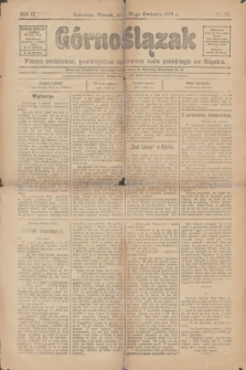 Górnoślązak : pismo codzienne, poświęcone sprawom ludu polskiego na Śląsku. R.2, nr 95 (28 kwietnia 1903)
