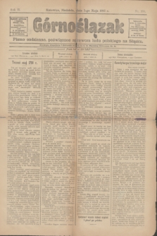 Górnoślązak : pismo codzienne, poświęcone sprawom ludu polskiego na Śląsku. R.2, nr 100 (3 maja 1903)