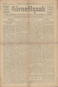 Górnoślązak : pismo codzienne, poświęcone sprawom ludu polskiego na Śląsku. R.2, nr 108 (13 maja 1903)