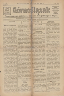 Górnoślązak : pismo codzienne, poświęcone sprawom ludu polskiego na Śląsku. R.2, nr 109 (14 maja 1903)