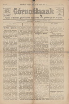 Górnoślązak : pismo codzienne, poświęcone sprawom ludu polskiego na Śląsku. R.2, nr 110 (15 maja 1903)