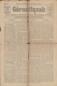 Górnoślązak : pismo codzienne, poświęcone sprawom ludu polskiego na Śląsku. R.2, nr 135 (18 czerwca 1903)