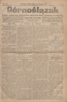 Górnoślązak : pismo codzienne, poświęcone sprawom ludu polskiego na Sląsku.R.3, nr 177 (5 sierpnia 1904)