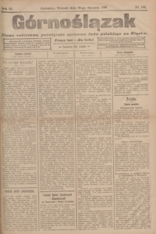 Górnoślązak : pismo codzienne, poświęcone sprawom ludu polskiego na Sląsku.R.3, nr 198 (30 sierpnia 1904)