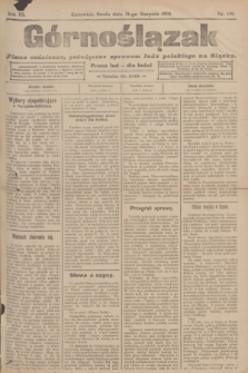 Górnoślązak : pismo codzienne, poświęcone sprawom ludu polskiego na Śląsku.R.3, nr 199 (31 sierpnia 1904)