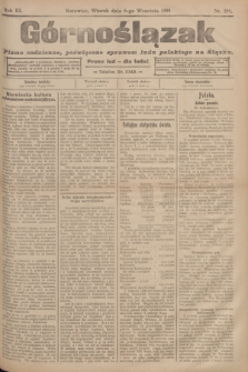 Górnoślązak : pismo codzienne, poświęcone sprawom ludu polskiego na Śląsku.R.3, nr 204 (6 września 1904)