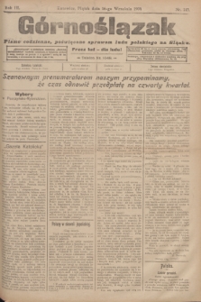 Górnoślązak : pismo codzienne, poświęcone sprawom ludu polskiego na Sląsku.R.3, nr 213 (16 września 1904)